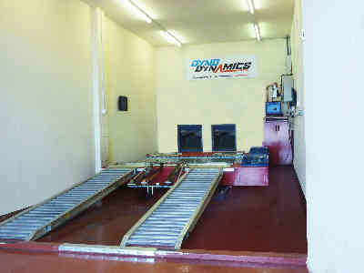4 wheel drive dyno dynamics rolling road.