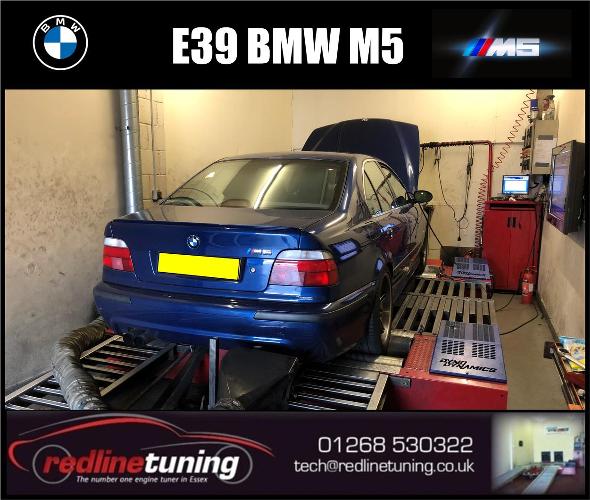 E39 BMW M5 We had this stunning original E39 M5 in last week for a run and check over on the dyno. Still looks as goes as well as it did when it left the factory over 20 years ago