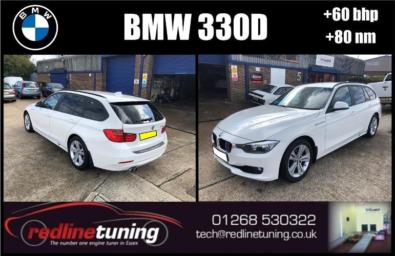 BMW 330 D Chris brought his 330d down to us to have remapped, these 330s's already perform very well however the gains from a remap truly transform how they drive, gaining 60bhp and 80nm Chris was so happy with how it now drives.