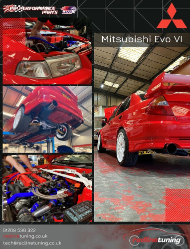 Mitsubishi Evo VI Royalty meets Redline. The most immaculate Evo 6 Tommi Makinen Edition you're ever likely to see has been in for a Link ECU installation & a full Geometry Setup!