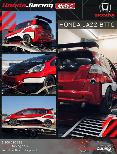 Britcar Honda Jazz | Honda Racing Heritage! Driven by Touring Car Legend Matt Neal, this 24HR Endurance Honda Jazz has a new owner who wished to restore some power back to it's K20 engine...