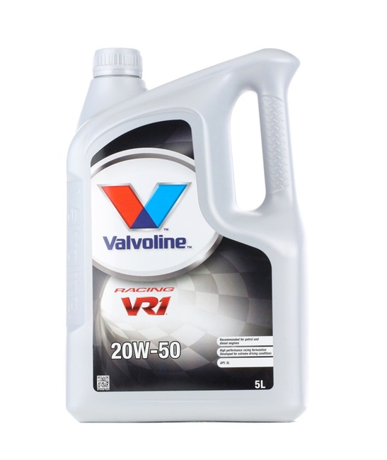 Valvoline | VR1 Racing Motor Oil | SAE 20W-50 | 5L