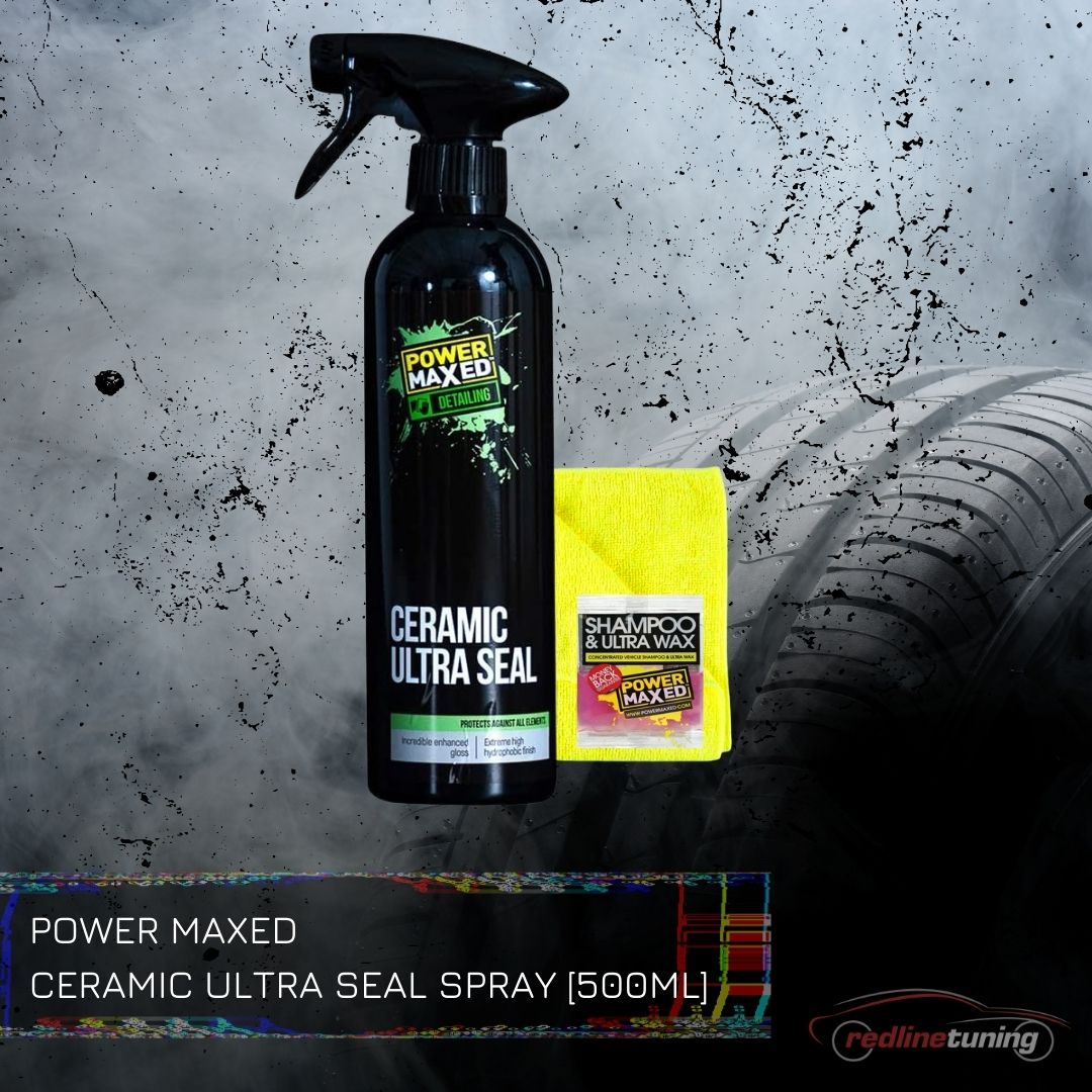 Power Maxed Ceramic Ultra Seal 500 ml + Free Micro fibre,Shampoo & Ultra Wax 