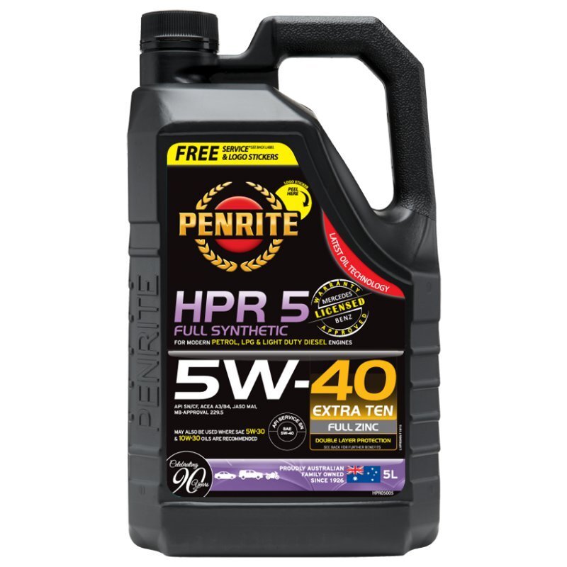 Penrite | HPR 5 | Full Synthetic | 5W-40 | 5L