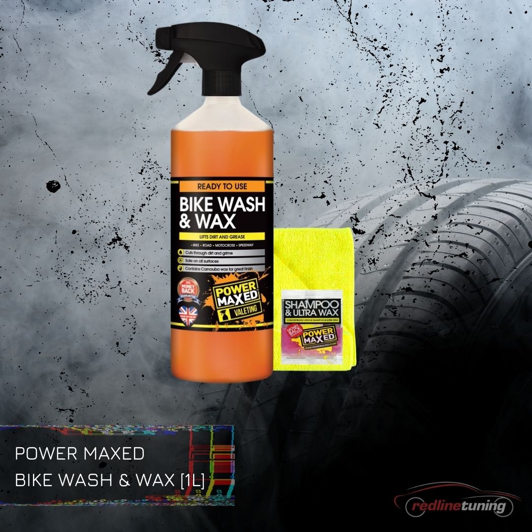Power Maxed | Bike Wash & Wax Spray 1L