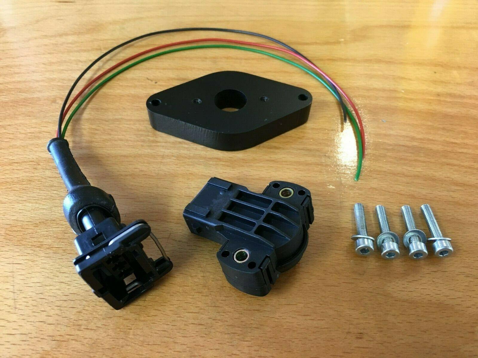 Starlet/Glanza TPS adaptor kit , aftermarket ecu, throttle position sensor, 4/5e
